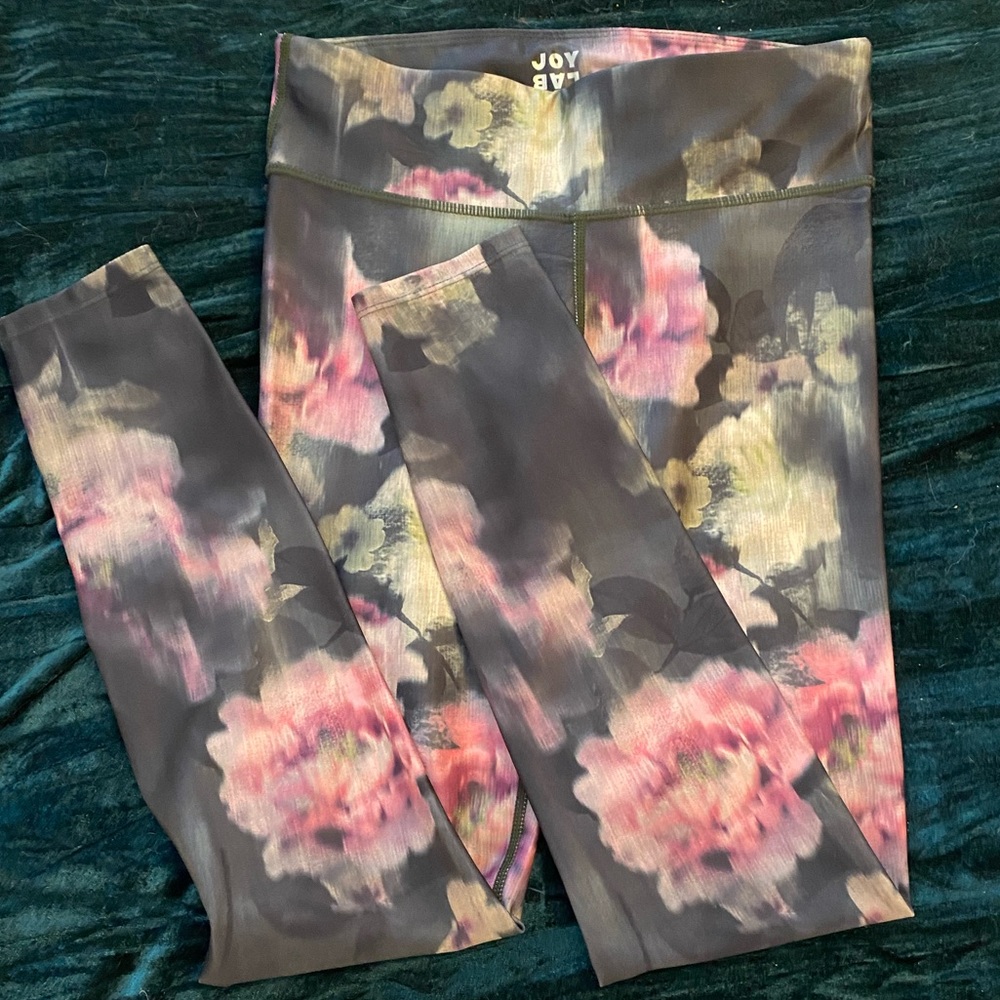 Flower print leggings